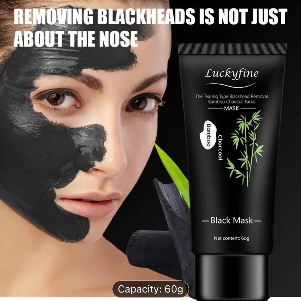 2.12oz Bamboo Charcoal Peel Off Facial Mask